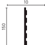 Панель стеновая Decor Dizayn 904-69 10x150х3000 мм (пог. м)