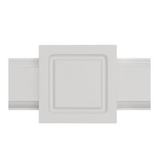 Ultrawood D 2085 дверной декор белый под покраску 18х85х85