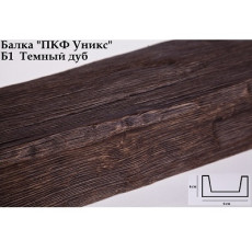 Балка Уникс Классика Б1 Темный дуб