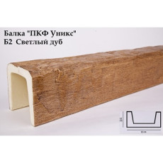 Балка Уникс Классика Б2 Светлый дуб