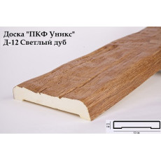 Доска Уникс Классика Д-12 Светлый дуб