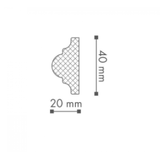 Молдинг NMC Wallstyl WO1