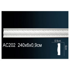 Молдинг Перфект AC202F гибкий 9х60х2400