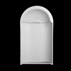 Ниша Европласт с полкой 1.61.120