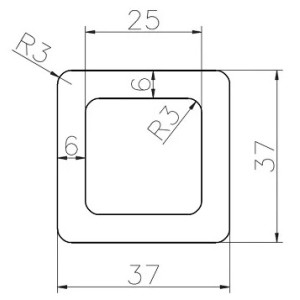 Балясина из ДПК Polivan Denpasar Светло-коричневый 37х37х2900 мм