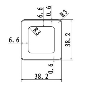Балясина из ДПК Polivan Nusadua Co-Extrusion 38х38х2900 мм