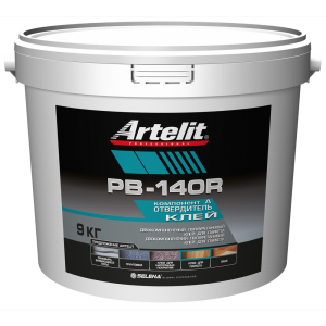 Клей Artelit PB-140 R 2K для паркета двухкомпонентный 9 кг + 1 кг