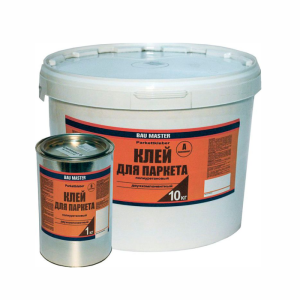 Клей для паркета 2К Bau Master полиуретановый (A+B) 8.1 кг