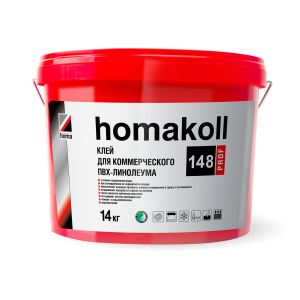 Клей Homakoll 148 PROF для коммерческого линолеума 14 кг