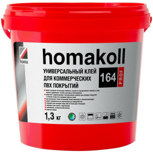 Клей Homakoll 164 PROF для ПВХ покрытий 1.3 кг