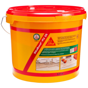 Клей SikaBond PU 2K для паркета двухкомпонентный 8,9 кг