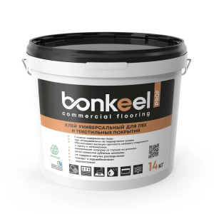 Клей универсальный для ПВХ и текстильных покрытий BONKEEL Prof (14 кг)