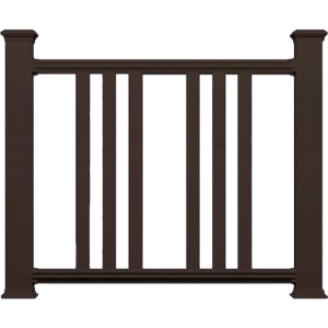 Комплект ограждения ДПК NauticPrime Венге №2