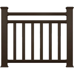 Комплект ограждения ДПК NauticPrime Венге №4
