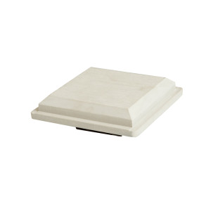 Крышка столба CM-Railing Белое дерево 120х120 мм