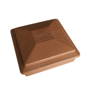 Крышка столба Woodvex верхняя Mahogany 125х125 мм