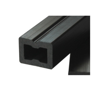 Лага монтажная из ДПК Экодэк Чёрный 35х60х3000 мм