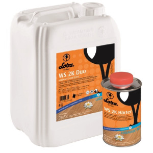 Лак Loba WS 2K Duo для паркета глянцевый двухкомпонентный 5 кг