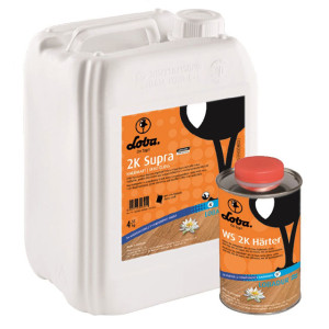 Лак Lobadur 2K Supra AT полуматовый двухкомпонентный 5 кг