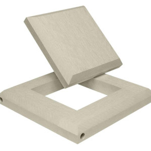 Ограждение из ДПК Bulros Белый