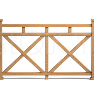 Ограждение Sequoia Evolution 3D Бастион Nature 1000х1740 мм