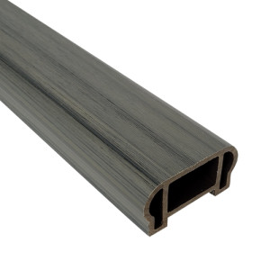 Перила из ДПК Woodvex верхняя Select Gray co-extrusion 50х95х3000 мм
