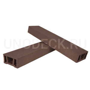 Перила ограждения из ДПК Unodeck Венге 95х45х3000 мм