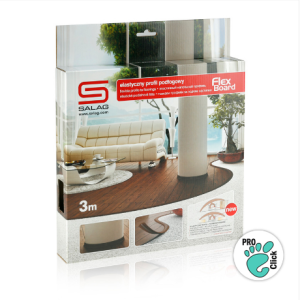 Порог гибкий Salag Flex Board 08 Дуб тёмный 3 п.м.