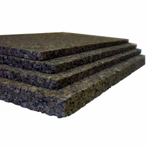 Пробковый агломерат Ibercork Чёрный 1000х500х50 мм