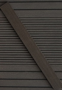 Торцевые заглушки для ступеней Terrapol Чёрное дерево 5х32х320 мм