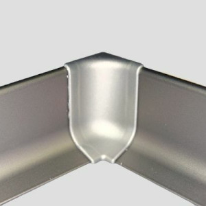 Угол внутренний к плинтусу Effector Q63.07 Инокс