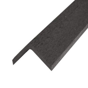 Уголок из ДПК Bulros Base Чёрный 41х41х3000 мм