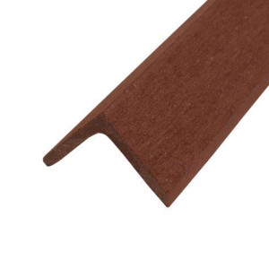 Уголок из ДПК Bulros Base Терракот 41х41х3000 мм