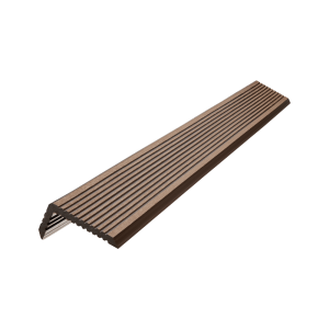Уголок торцевой из ДПК Harvex Шоколад 35х70х3000 мм