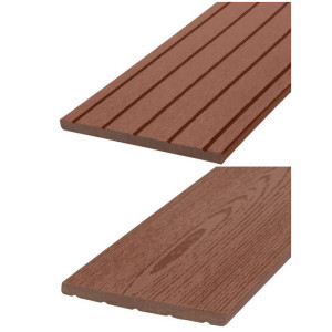 Штакетник из ДПК Bulros Base Терракот 10х145х3000 мм