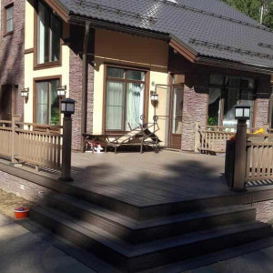 Ограждение из ДПК CM-Railing Мербау №6