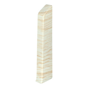 Заглушка торцевая Wimar Quadro 100 мм Дуб белый (Правая)