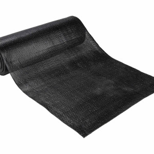 Дорожка Darvin ЗигЗаг 5 мм 90х1500 см Чёрная