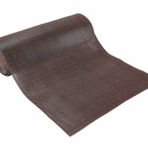 Дорожка Darvin ЗигЗаг 8 мм 120х1200 см Коричневая
