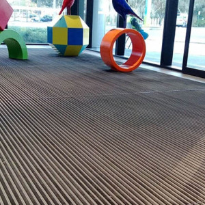 Грязезащитная решётка Forbo Nuway Grid Закрытая 18 мм Ворс Coral Classic 4744