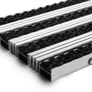 Грязезащитная решётка Notrax Status 20 мм Ворс Скребок трехрядный 