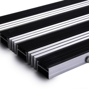 Грязезащитная решётка Notrax Status Heavy Techno 22 мм Резина Скребок трехрядный