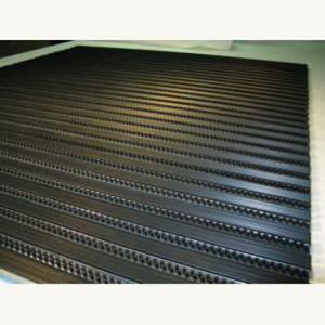 Грязезащитная решётка Notrax Status Plus 20 мм Резина черная Щетка