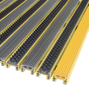 Грязезащитная решётка Notrax Status Plus Gold 20 мм Резина, Щетка и Ворс