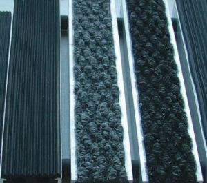 Грязезащитная решётка Notrax Status Prof 25 мм Резина черная Ворс черный