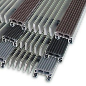 Грязезащитная решётка Notrax Techno 20 мм Резина черная Скребок пятирядный