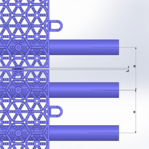 Модульное покрытие Erfolg Sport light Черное 39,5x69,4 см