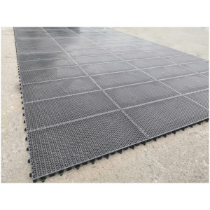 Модульное покрытие Erfolg Sport light Черное 39,5x69,4 см