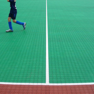 Модульное покрытие Erfolg Sport light Зелёное 33x33 см