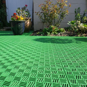 Покрытие модульное Erfolg Home and Garden Зелёное 33x33 см